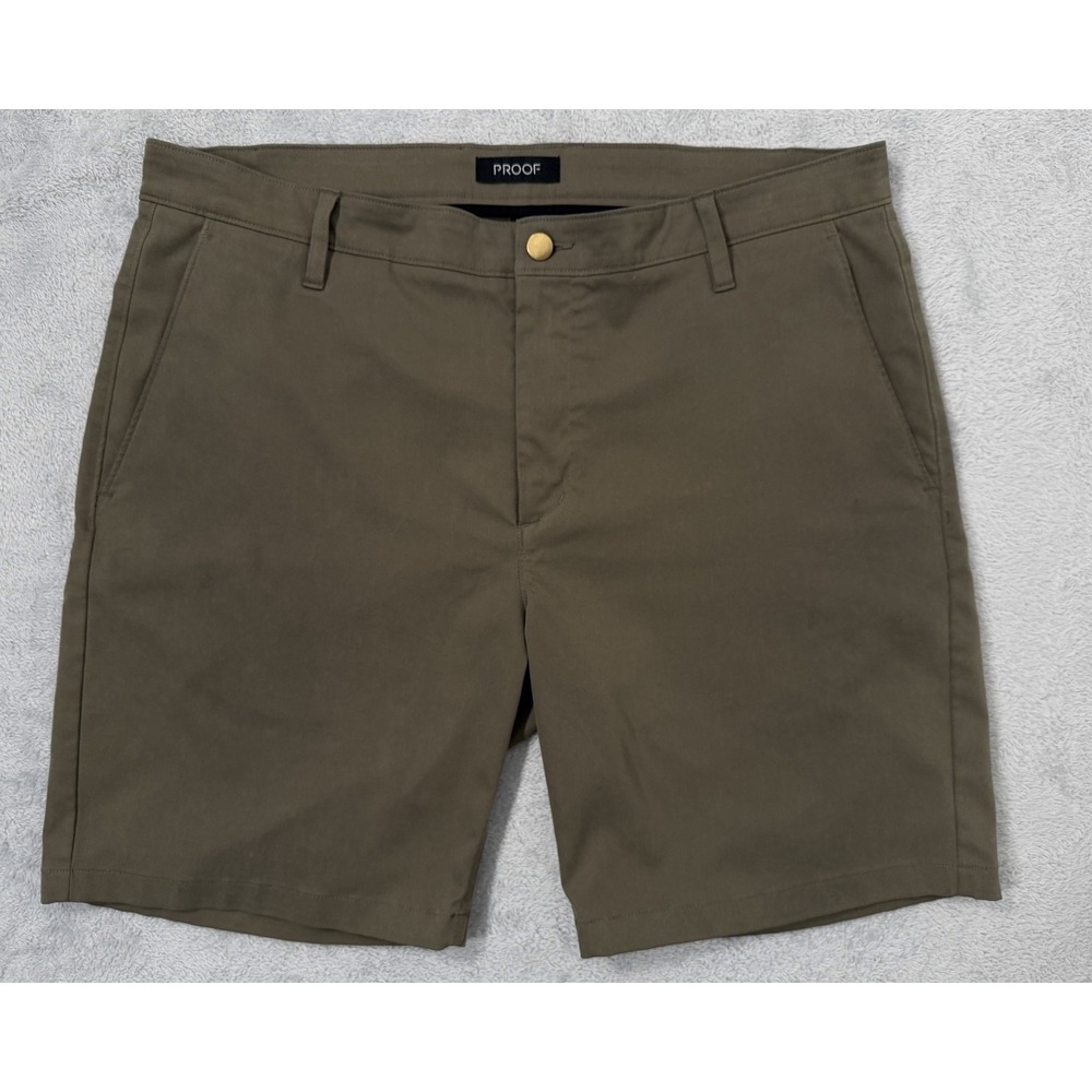 Proof Nomad Shorts Mens 38 Brown Durable Stretch Outdoor Hiking Golf Huckberry
